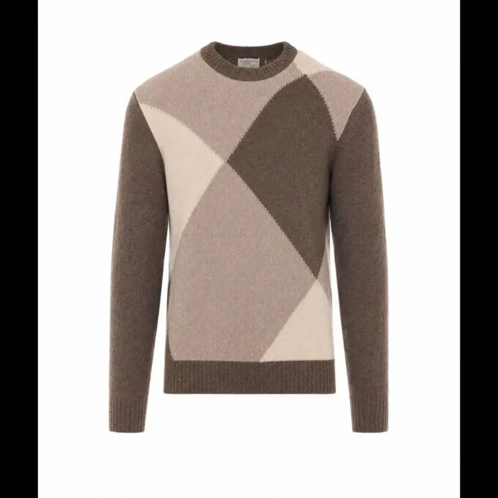 Ballantyne Men Rhombus Pattern Sweater